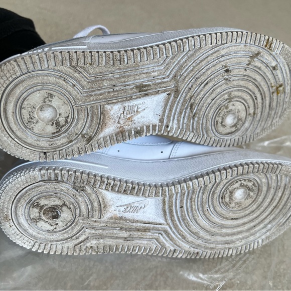 Nike Air Force ones 1s 1’s womens size 8.5 boys 7 white in good condition - Picture 5 of 8